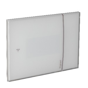 Smarther2 okos termosztát falon kívüli fehér színű csavaros sorkapcsos (230V~ L+N) közvetlen Wi-fi csatlakozás Legrand/Netatmo
