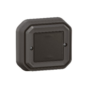 Plexo 55 with Netatmo okos vezeték nélküli kapcsoló/dimmer (kinetikus távvezérlő), falon kívüli, keret nélkül, antracit