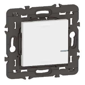 Program Mosaic with Netatmo okos vezeték nélküli kapcsoló/dimmer (elemes távvezérlő), falon kívüli, keret nélkül, fehér